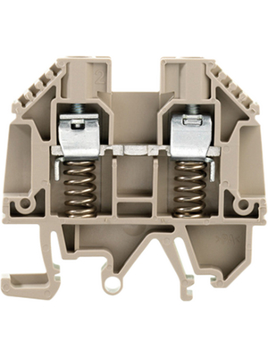 Weidmller - WDU 6 SL/EN - 9537470000 - Terminal block W-Series N/A Dark Beige, 0.5...6 mm2, WDU 6 SL/EN - 9537470000, Weidmller