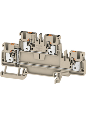 Weidmller - A2T 2.5 VL - 1547650000 - Terminal block A N/A Dark Beige, 0.5...2.5 mm2, A2T 2.5 VL - 1547650000, Weidmller