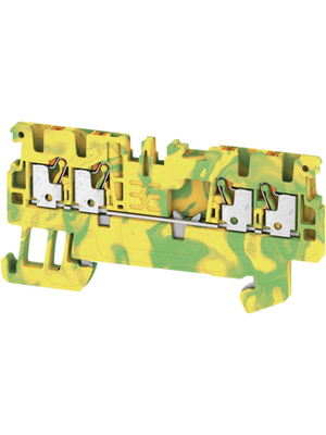 Weidmller - A4C 1.5 PE - 1552660000 - Terminal block A N/A green/yellow, 0.5...1.5 mm2, A4C 1.5 PE - 1552660000, Weidmller