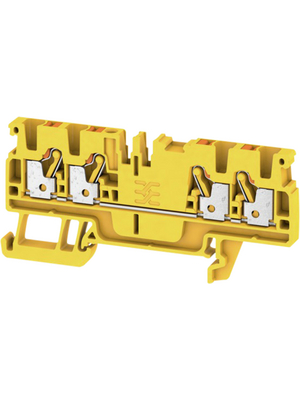 Weidmller - A4C 2.5 YL - 1521730000 - Terminal block A N/A yellow, 0.5...2.5 mm2, A4C 2.5 YL - 1521730000, Weidmller