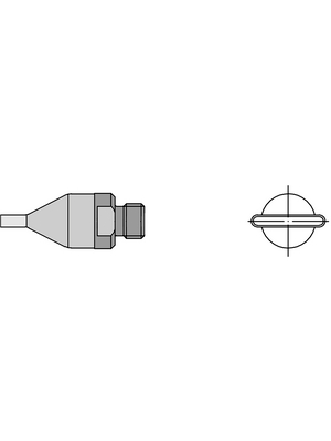 Weller - F06 - Hot air nozzle, F06, Weller