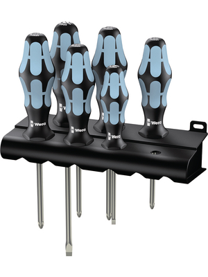 Wera - 3334/3350/3355/6 - Screwdriver set 6 p., 3334/3350/3355/6, Wera