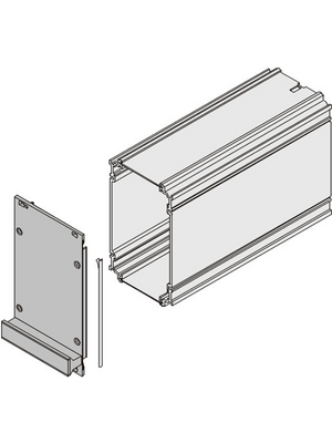 Pentair Schroff - 34813-108 - Front panel 3 HE 8 TE, 34813-108, Pentair Schroff