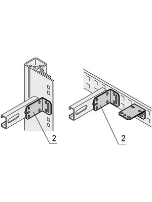 Pentair Schroff - 21120-145 - Bracket, 21120-145, Pentair Schroff