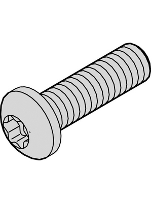 Pentair Schroff - 24560-159 - Torx countersunk screw M2.5, 24560-159, Pentair Schroff