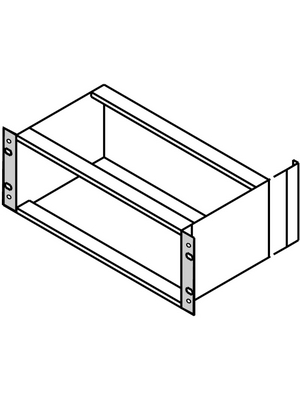 Pentair Schroff - 24560-198 - Mounting bracket, 24560-198, Pentair Schroff