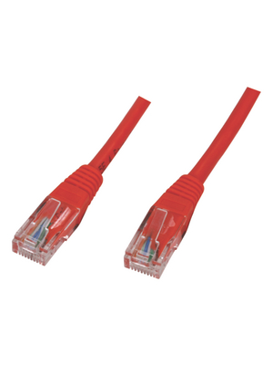 Valueline - UTP-0008-1RE - Patch cable CAT5 UTP 1.00 m red, UTP-0008-1RE, Valueline