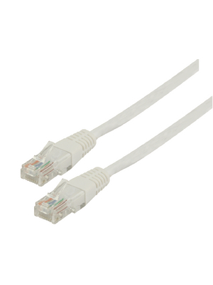 Valueline - UTP-0008-1WH - Patch cable CAT5 UTP 1.00 m white, UTP-0008-1WH, Valueline