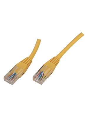 Valueline - UTP-0008-2YE - Patch cable CAT5 UTP 2.00 m yellow, UTP-0008-2YE, Valueline