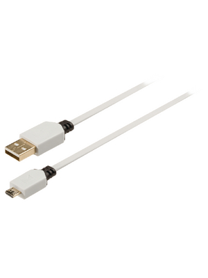 Koenig - KNM60410W10 - USB Cable 1.00 m white, KNM60410W10, K?nig