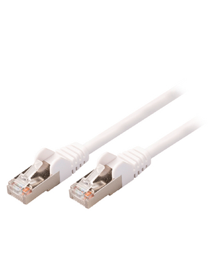 Valueline - VLCP85121W10 - Patch cable CAT5 SF/UTP 1.00 m white, VLCP85121W10, Valueline