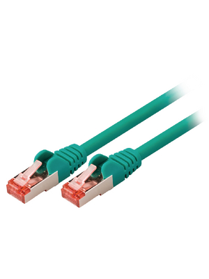 Valueline - VLCP85221G50 - Patch cable CAT6 S/FTP 5.00 m green, VLCP85221G50, Valueline