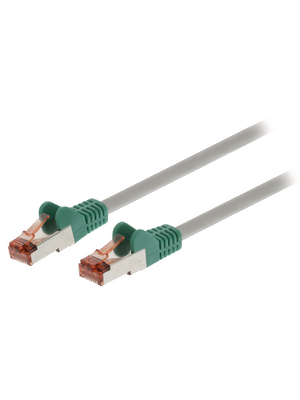 Valueline - VLCP85251E20 - Patch cable CAT6 SF/UTP 2.00 m grey, VLCP85251E20, Valueline