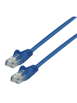 Valueline - VLCP85100L0.25 - Patch cable CAT5 UTP 0.25 m blue, VLCP85100L0.25, Valueline