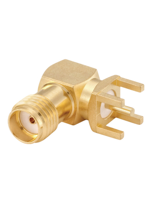 Rosenberger - 32K201-400L5 - Device socket, SMA angled SMA 50 Ohm, 32K201-400L5, Rosenberger