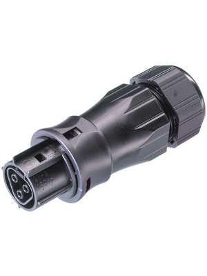 Wieland - RST20I3S B1 ZR3 SW - Socket 13-18 mm socket L1-N-PE Screw Connection, RST20I3S B1 ZR3 SW, Wieland