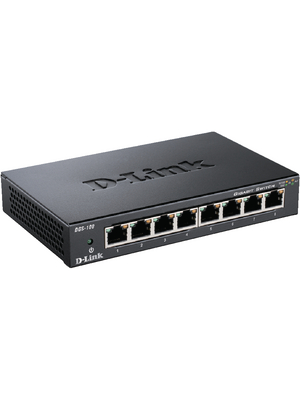 D-Link - DGS-108/E - Switch 8x 10/100/1000 Desktop, DGS-108/E, D-Link