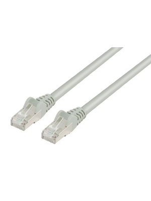 Valueline - VLCP85110E0.25 - Patch cable CAT5 F/UTP 0.25 m grey, VLCP85110E0.25, Valueline