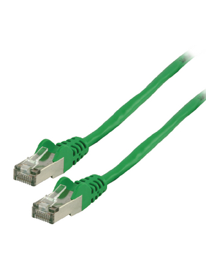 Valueline - VLCP85110G0.25 - Patch cable CAT5 F/UTP 0.25 m green, VLCP85110G0.25, Valueline