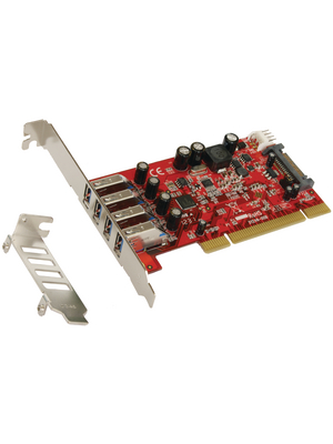 Exsys - EX-1093 - PCI Card4x USB 3.0, EX-1093, Exsys