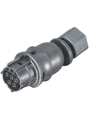 Wieland - RST20I5S B1 M13 SW - Connector M16, female socket L3-N-PE Screw Connection, RST20I5S B1 M13 SW, Wieland