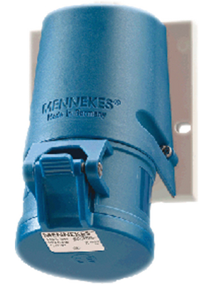 Mennekes - 1347 - CEE wall sockets blue 32 A/230 VAC, 1347, Mennekes