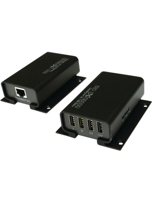 Exsys - EX-1444 - USB 2.0 Extender Cat. 5, 4-port 100 m, EX-1444, Exsys