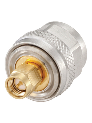 Rosenberger - 32S153-S00L5 - Adapter SMA male/N male 50 Ohm, 32S153-S00L5, Rosenberger