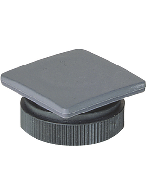 RAFI - 5.05.800.068/0000 - Blanking cap square 22 mm slate, 5.05.800.068/0000, RAFI