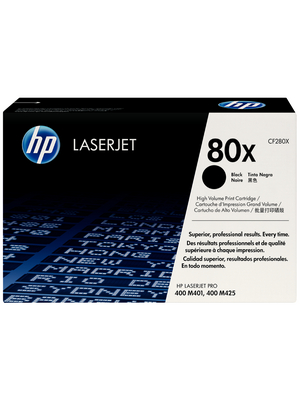 Hewlett Packard (DAT) - CF280X - Toner 80X black, CF280X, Hewlett Packard (DAT)