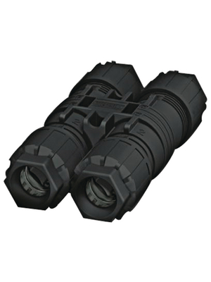 Phoenix Contact - QPD H 3PE2,5 6-10 BK - H-Distributor 6...10 mm Poles 3+PE, QPD H 3PE2,5 6-10 BK, Phoenix Contact