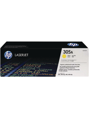 Hewlett Packard (DAT) - CE412A - Toner 305A yellow, CE412A, Hewlett Packard (DAT)