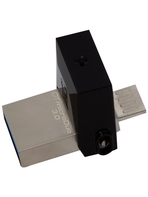 Kingston Shop - DTDUO3/64GB - USB Stick DataTraveler MicroDuo 3.0 64 GB black, DTDUO3/64GB, Kingston Shop