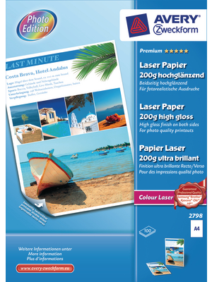 Avery Zweckform - 2798Z - Photo Paper, 2798Z, Avery Zweckform