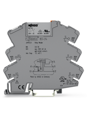 Wago - 857-314 - Socket with Miniature Switching Relay, 857-314, Wago