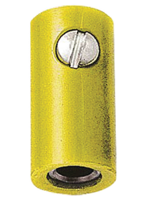 Donau - 2,6MM GELB ZWERG-KUPPLUNG - Cable socket, yellow, 2,6MM GELB ZWERG-KUPPLUNG, Donau