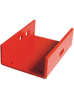 Camdenboss - CBRPI-BA-RED - Lower housing section red 60 x 27 mm Polystyrene IP 00 N/A, CBRPI-BA-RED, Camdenboss