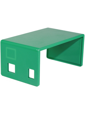 Camdenboss - CBARD-AA-GRN - Upper housing section green 62 x 39 mm Polystyrene IP 00 N/A, CBARD-AA-GRN, Camdenboss