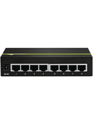 Trendnet - TPE-TG44G - Switch, 8x 10/100/1000 (4x PoE), Desktop, TPE-TG44G, Trendnet