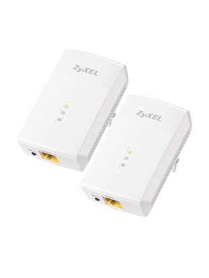 Zyxel - PLA5206-EU0201F - Powerline adapter kit 1x 10/100/1000 1000 Mbps, PLA5206-EU0201F, Zyxel