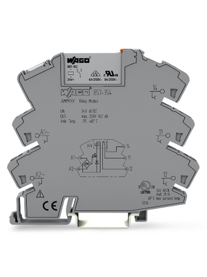 Wago - 857-354 - Socket with Miniature Switching Relay, 857-354, Wago