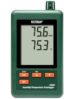 Extech Instruments - SD500 - Data logger Channels=2 Humidity of air / Temperature SD-Card, SD500, Extech Instruments