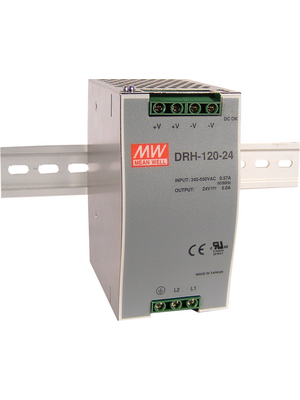 Mean Well - DRH-120-24 - Switched-mode power supply / 5 A, DRH-120-24, Mean Well