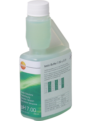 Testo - 0554 2063 - pH calibration solution pH 7.00 (250 ml), 0554 2063, Testo