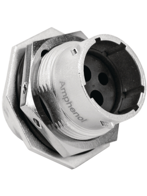 Amphenol - RT0714-2PNH - Jam nut receptacle RT360 Poles=2 x 2 N/A Male Housing size14, RT0714-2PNH, Amphenol