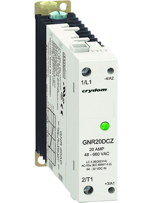 Crydom - GNR20ACZ - Solid state relay single phase 180...280 VAC, GNR20ACZ, Crydom