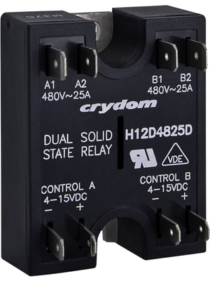 Crydom - H12D4840DE - Solid state relay single phase 15...32 VDC, H12D4840DE, Crydom