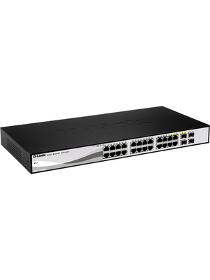 D-Link - DGS-1210-24P - Switch 24x 10/100/1000 4x SFP 19", DGS-1210-24P, D-Link