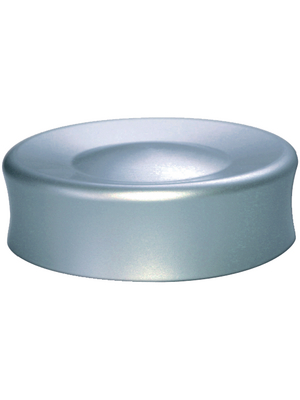 Elma - K1-CN-S60 - Aluminium Knob silver 44.4 mm, K1-CN-S60, Elma