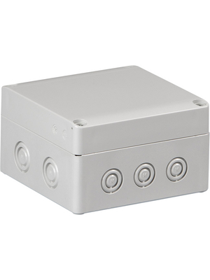 Ensto - SPCM131308G - Plastic enclosure 125 x 125 x 75 mm grey PC IP 66/67 N/A Cubo S, SPCM131308G, Ensto